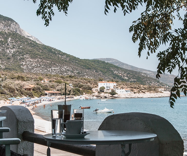 Tavern Limnionas, Samos, Griekenland