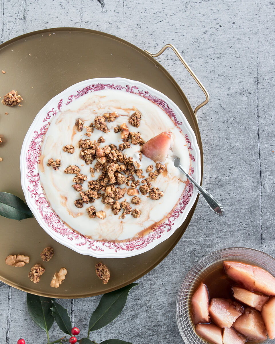 Kruimeldeeg recept (crumble) met havermout en volkorenmeel