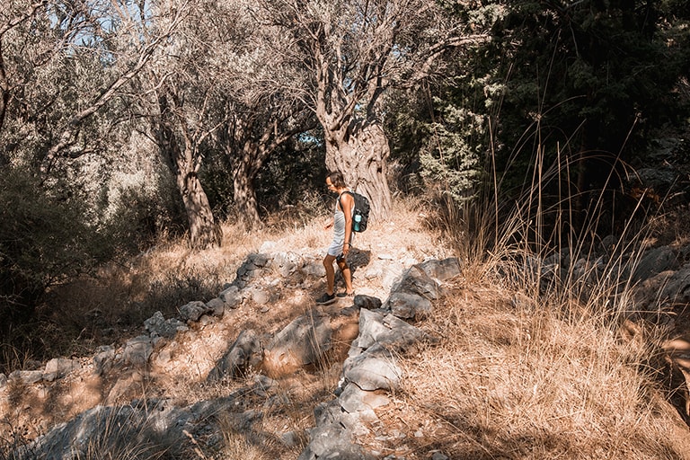 Kustwandeling Samos, Samos, Griekenland