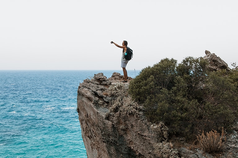 Eén van de vele mooie uitzichten, Samos, Griekenland