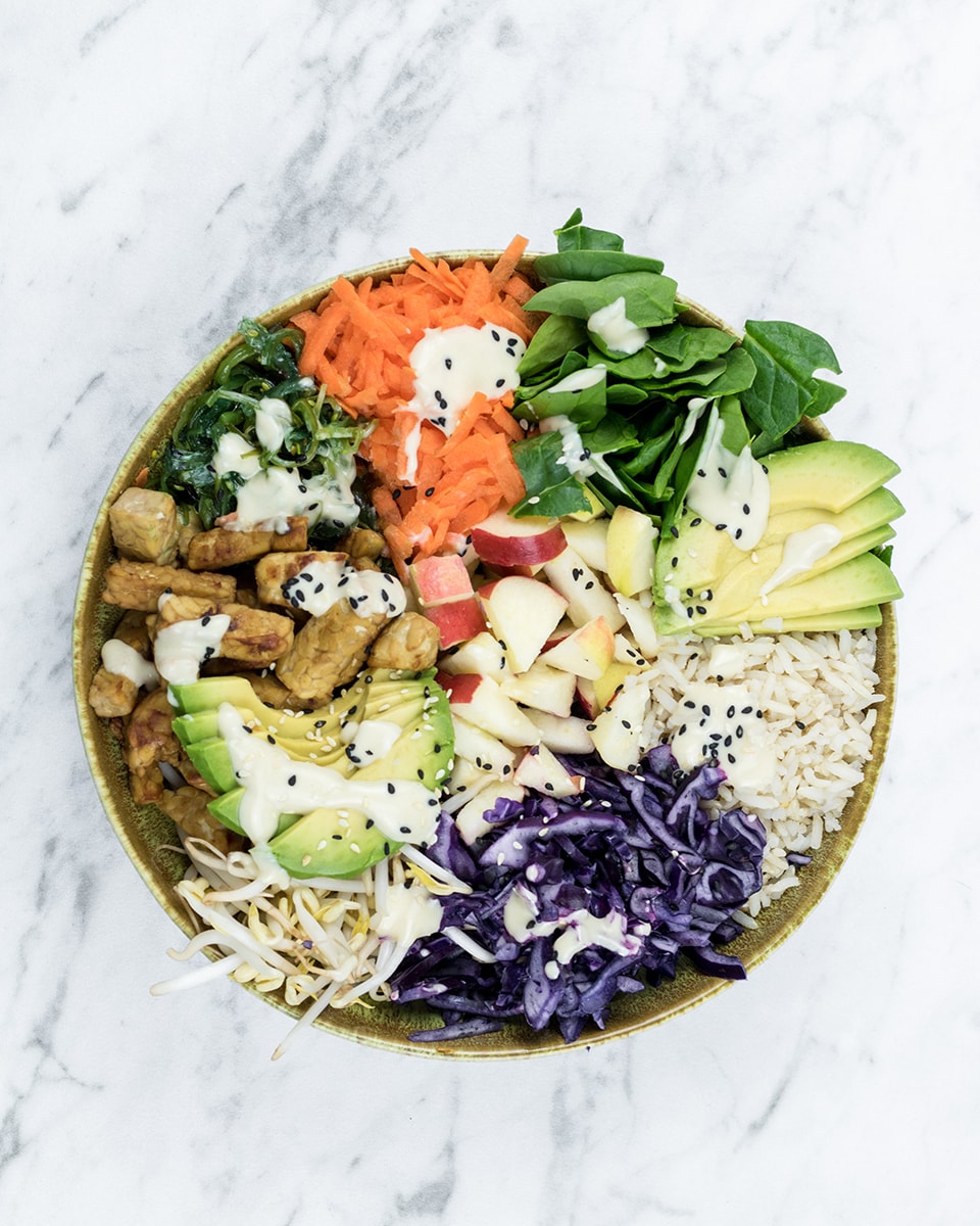 Vegan sushi bowl: Gezond, snel en gemakkelijk te maken!