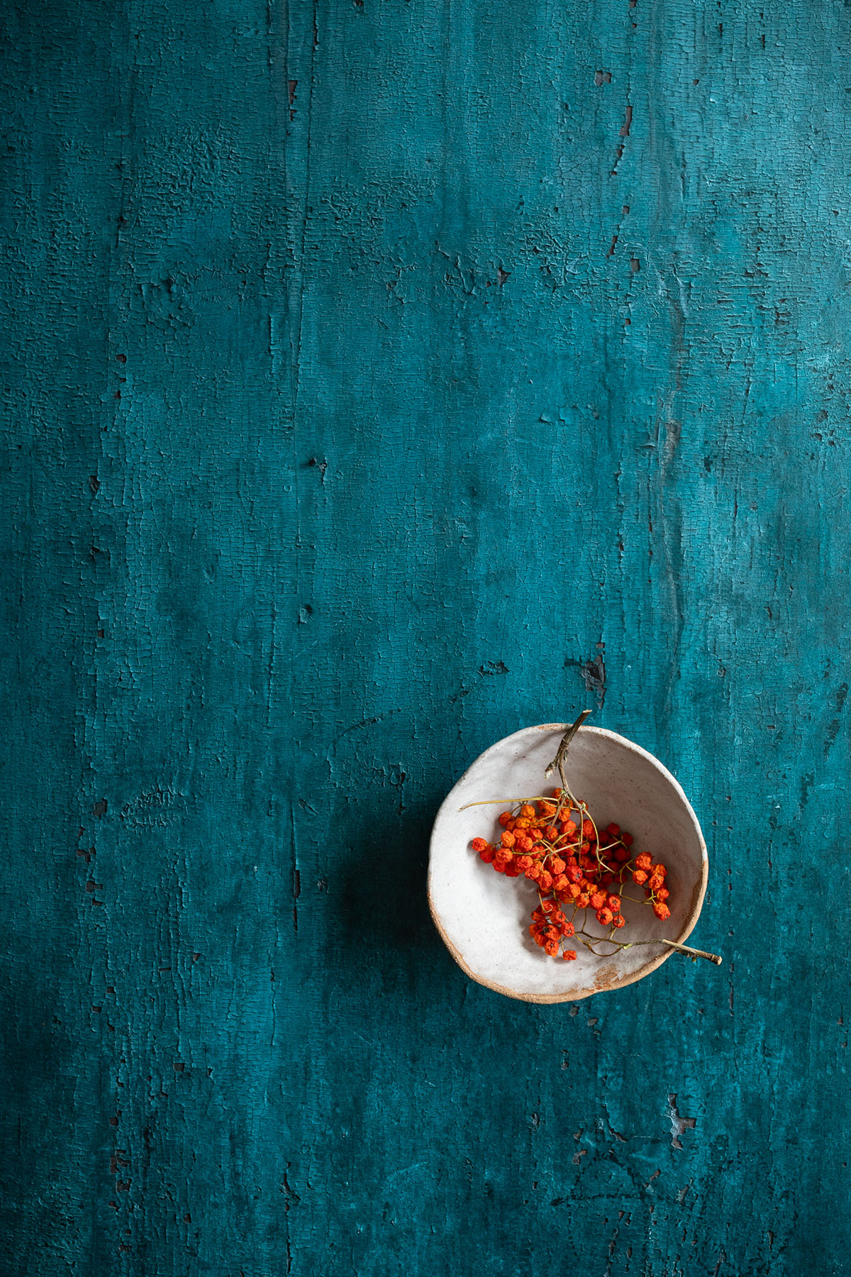 Donker teal hout geprinte backdrop voor food en product fotografie