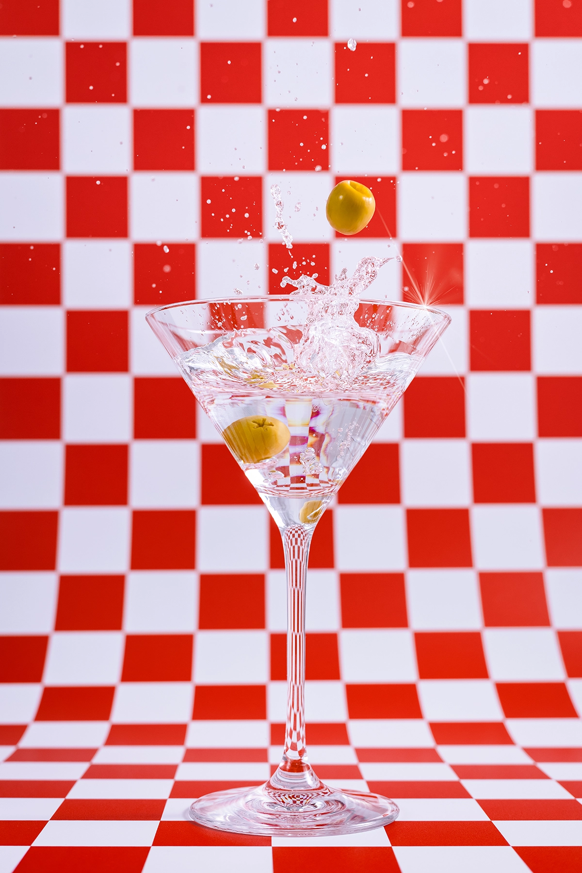 Ruit fotoachtergrond custom te maken in elke kleurcombinatie