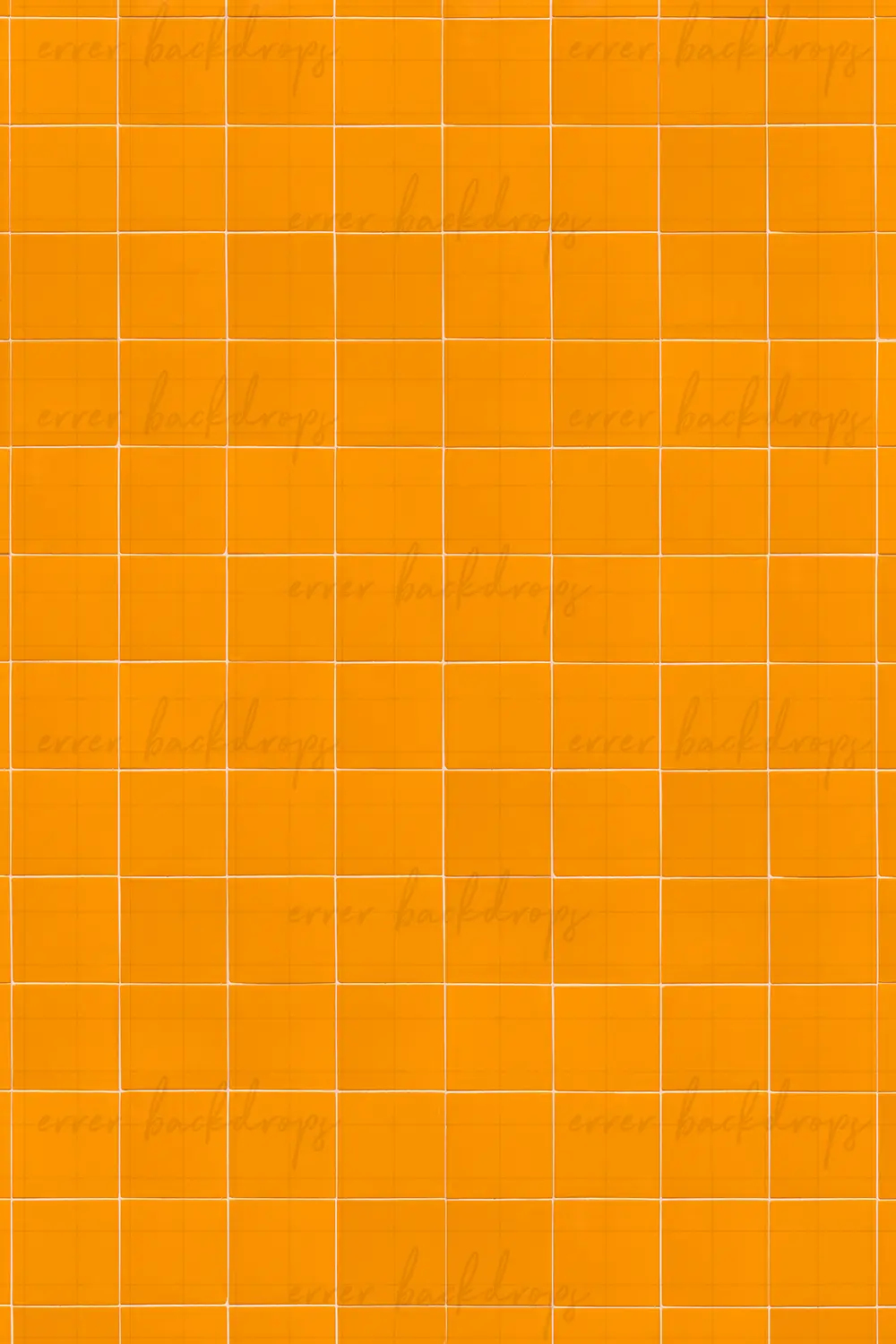 Helder oranje tegel backdrop voor brand shoots en food fotografie