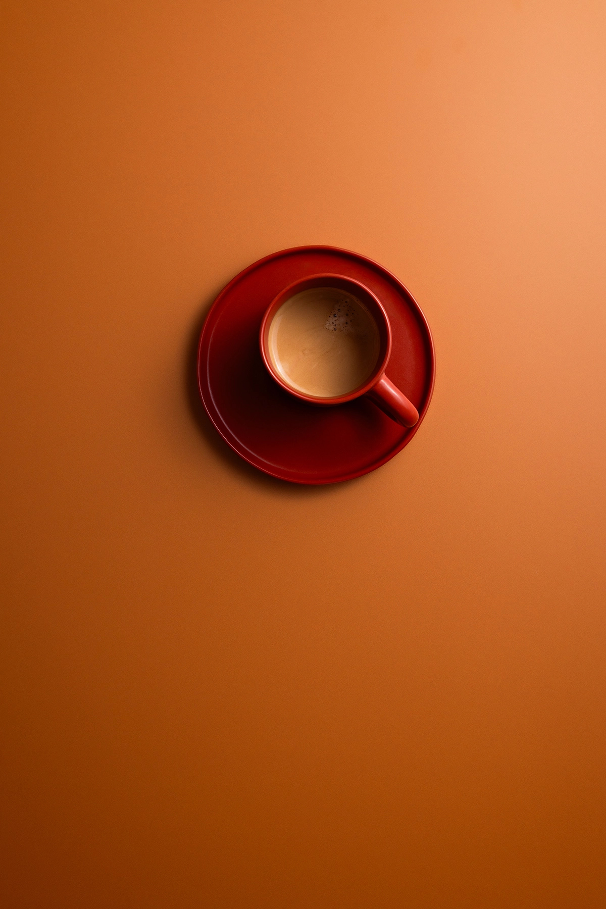 Terracotta vinyl backdrop voor professionele studio fotografie