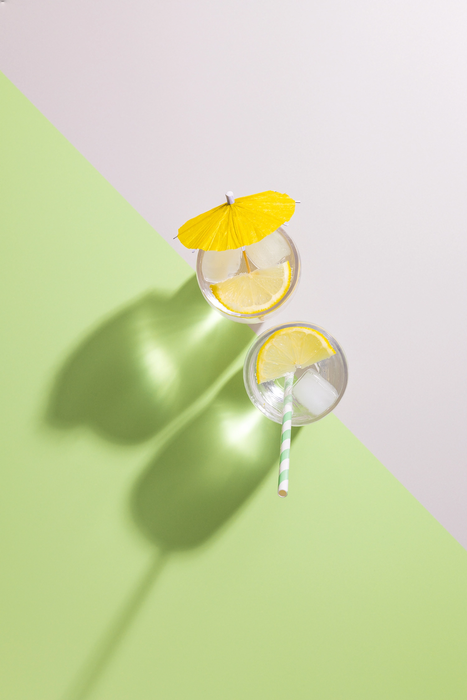 Color block fotoachtergrond te personaliseren in alle kleuren