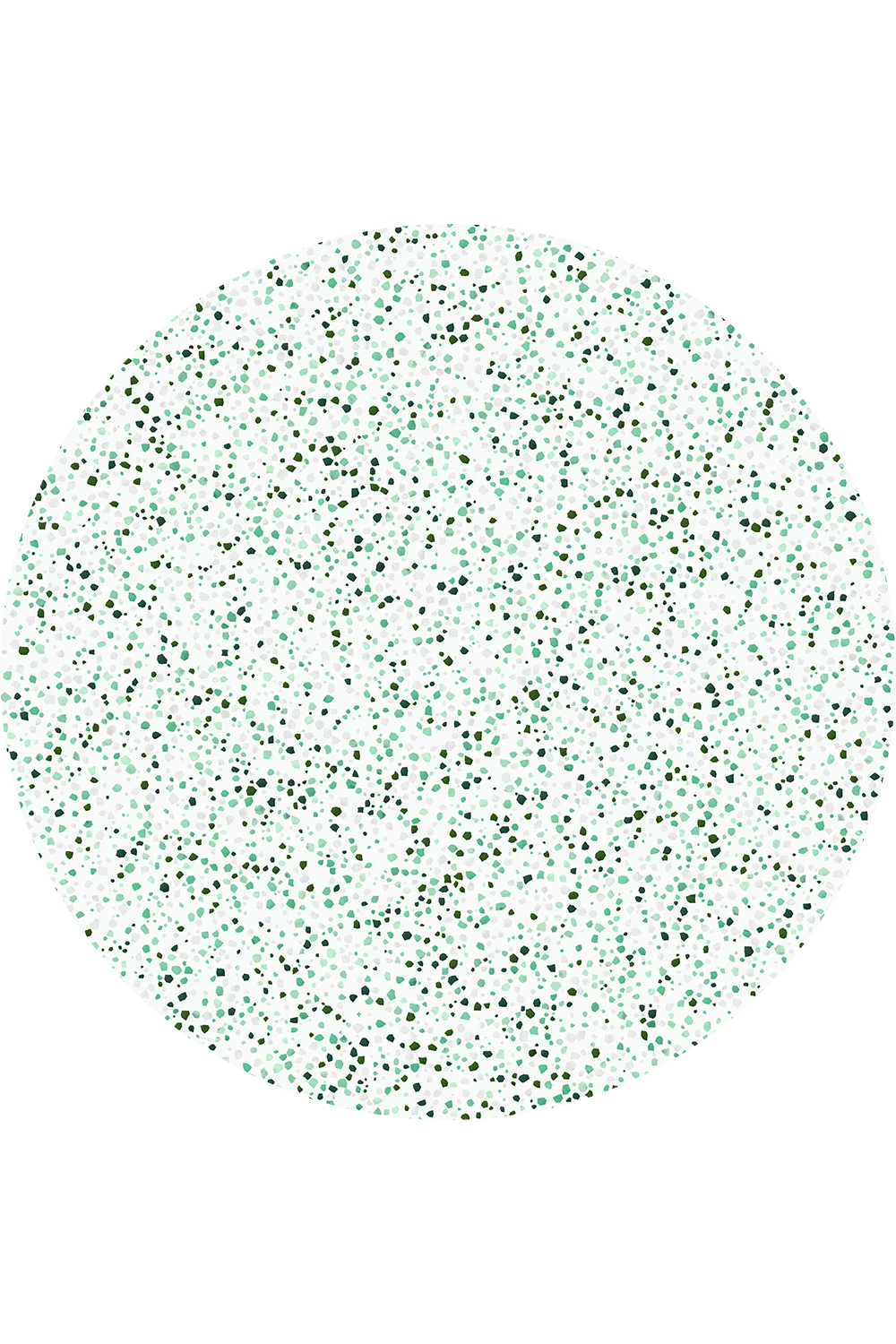 Terrazzo Verde Frost | Luxe fotoachtergrond voor productfotografie