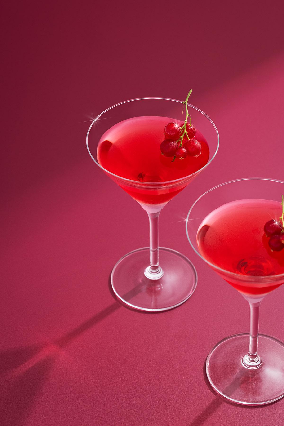 Cranberry fotoachtergrond | Geprint op vinyl
