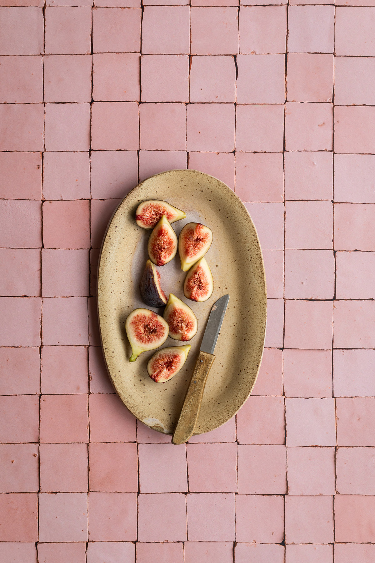 Roze stenen fotografie backdrop geprint op vinyl