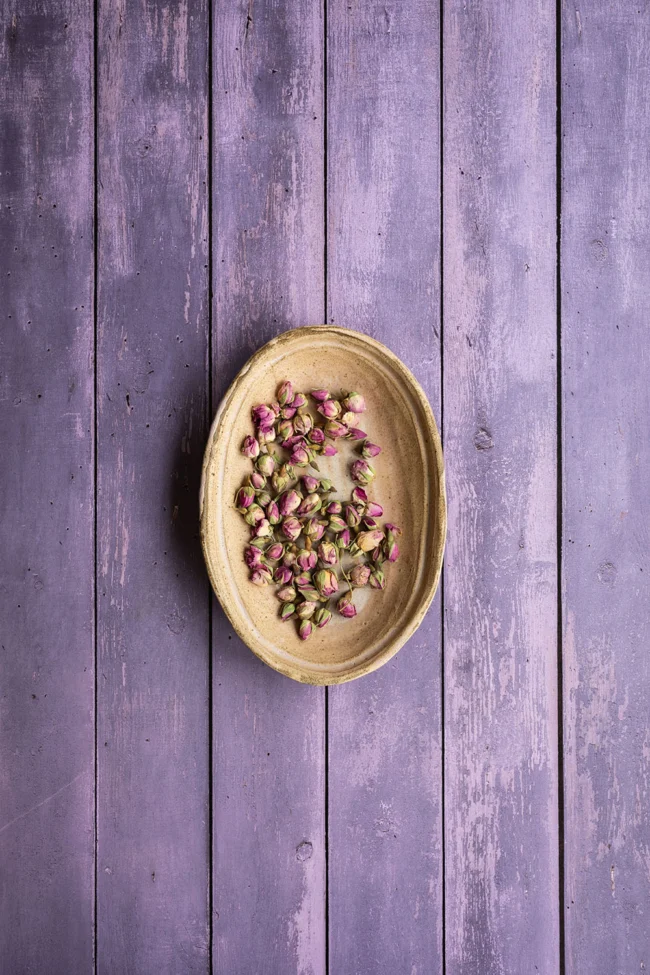 Paarse houten planken vinyl fotoachtergrond voor food foto's