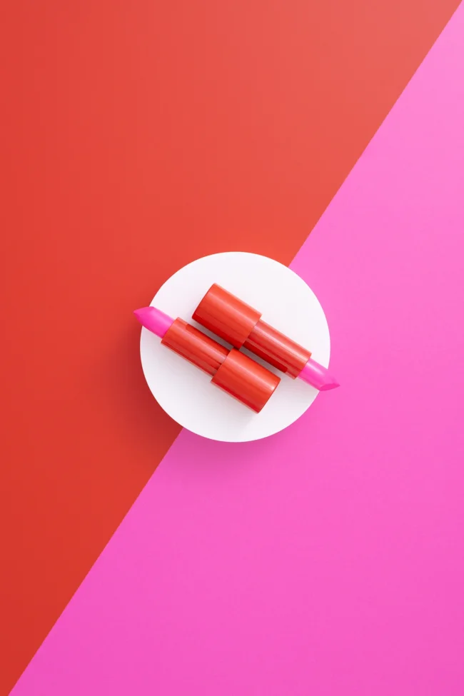 Color blocking fotografie backdrop te ontwerpen in jouw kleurkeuze