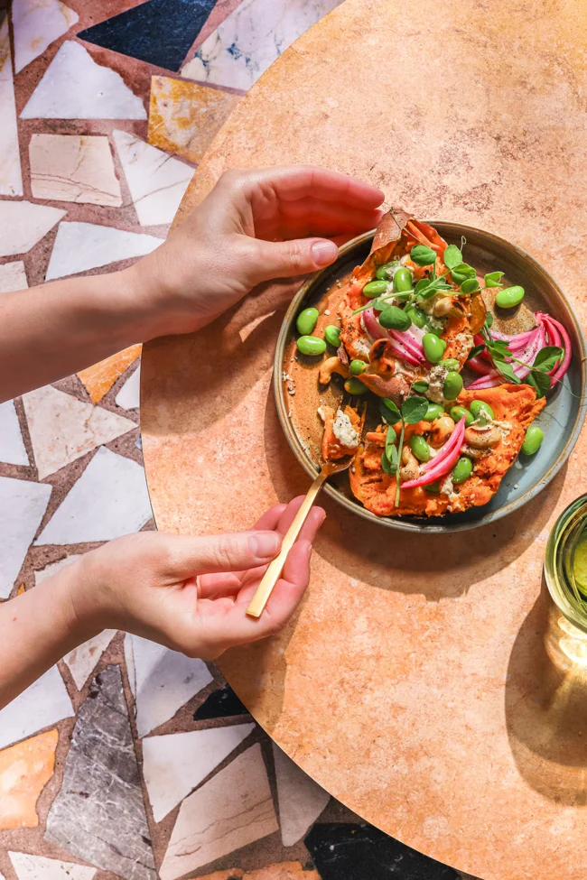 Ronde fotografieondergrond - perfect voor food & drankfotografie